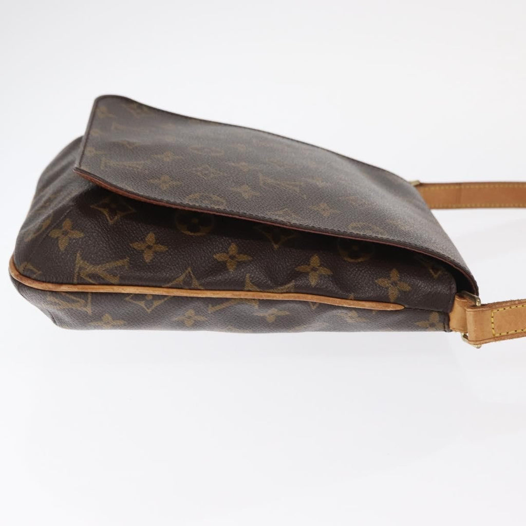 Louis Vuitton Musette Salsa Handbag Monogram Canvas Brown Canvas Shoulder Bag