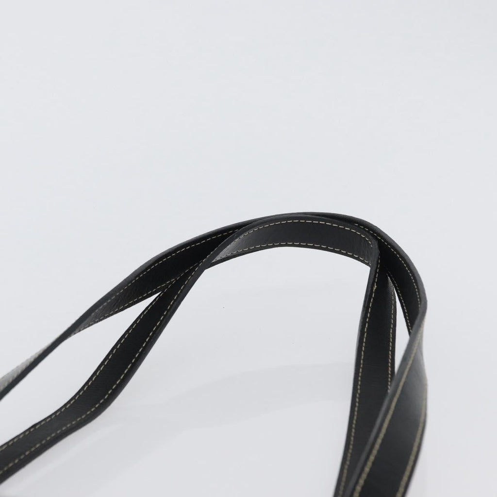 Burberry Vintage Tote Bag Leather Black Leather Tote Bag