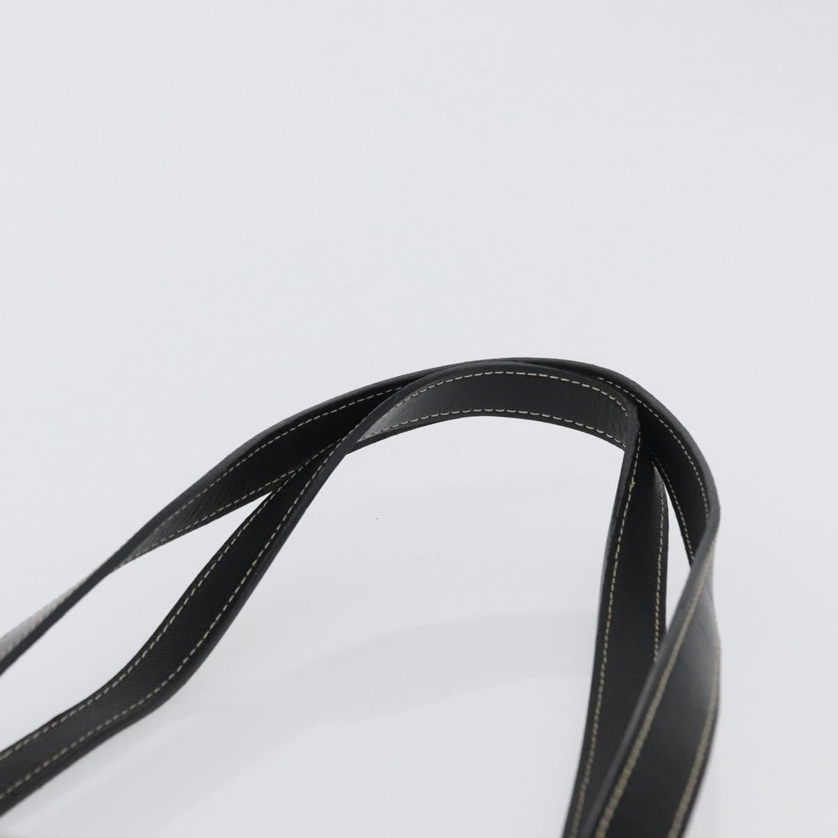 Burberry Vintage Tote Bag Leather Black Leather Tote Bag
