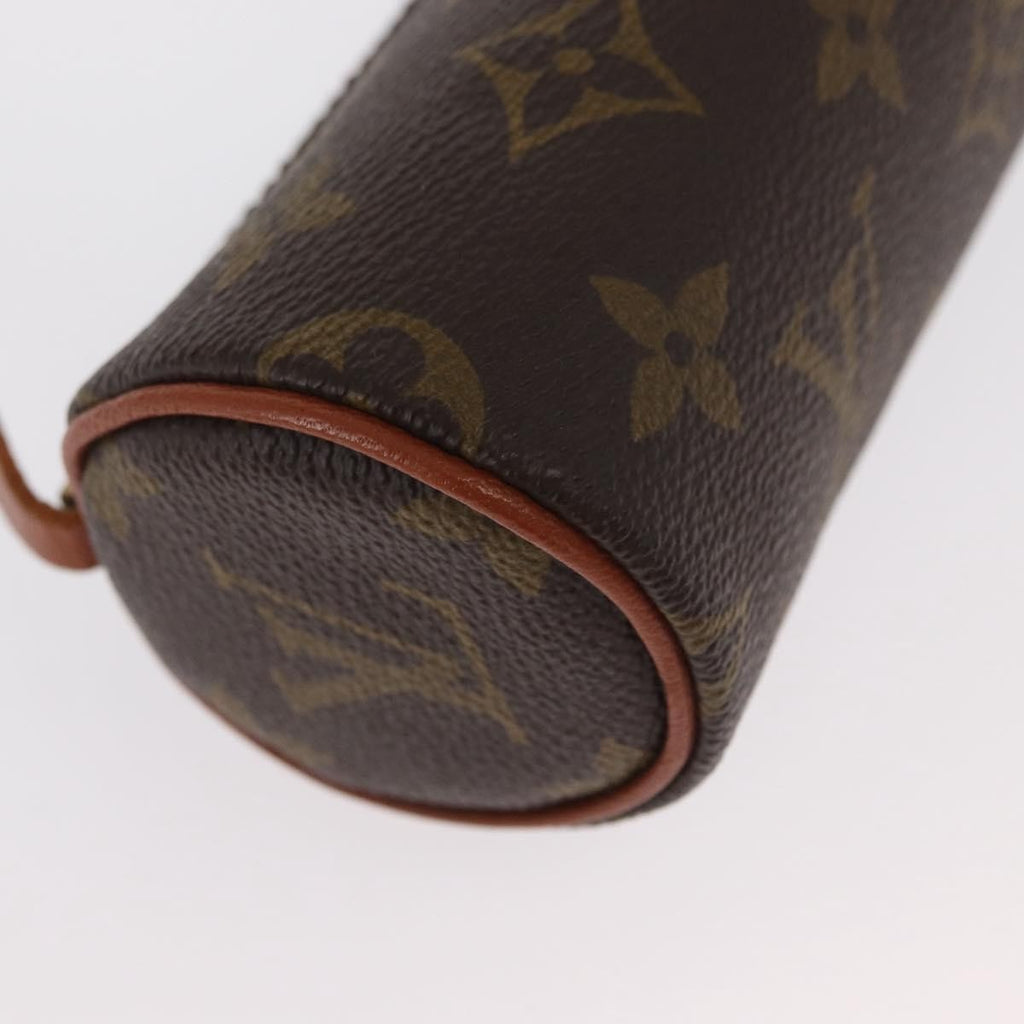 Louis Vuitton Papillon Pochette Monogram Canvas Brown Canvas Clutche & Pouche Bag