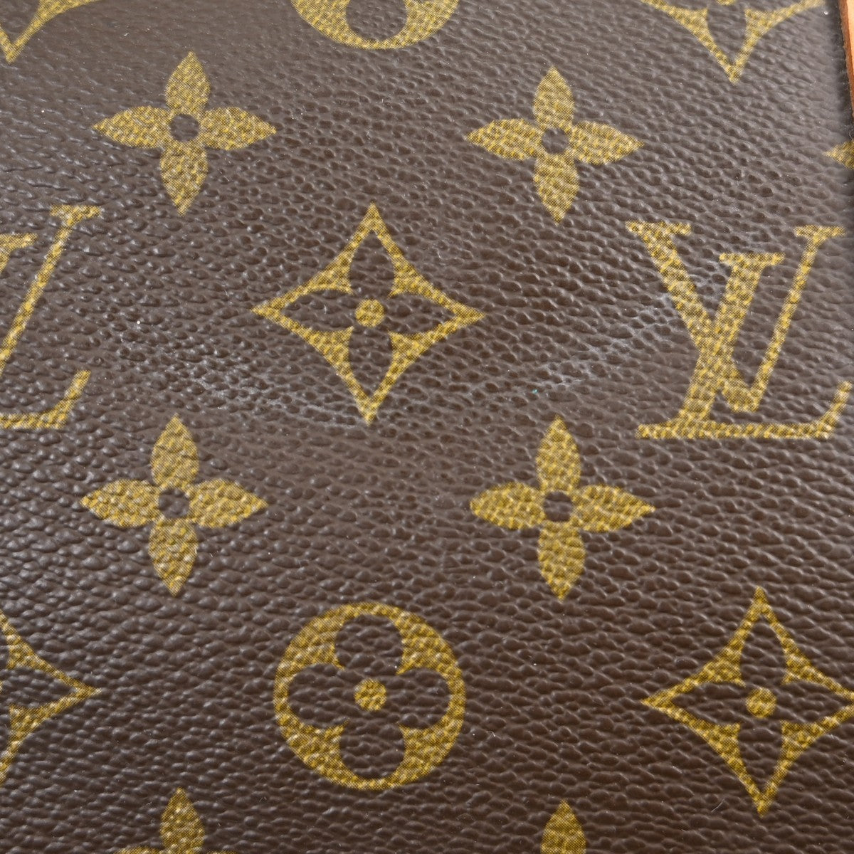 Louis Vuitton Keepall Bag Monogram Canvas Brown Canvas Travel Bag