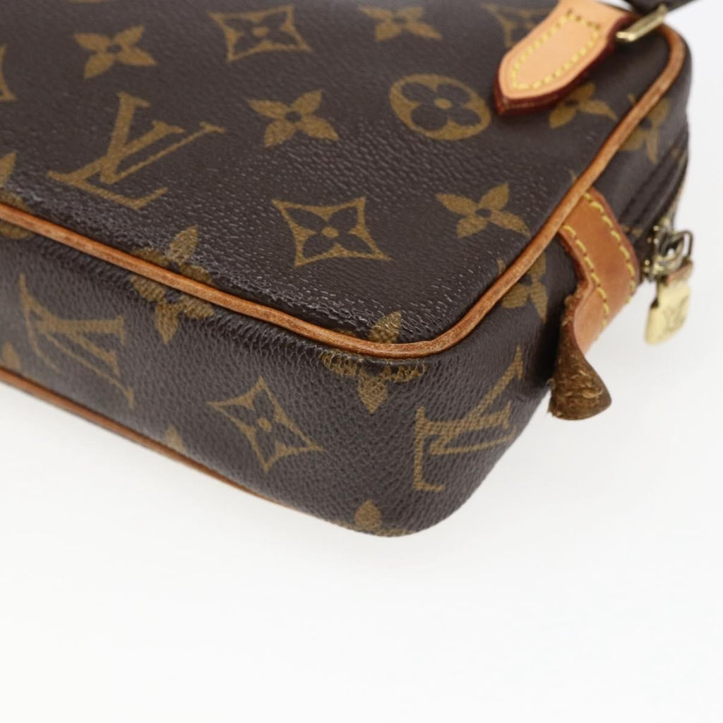 Louis Vuitton Pochette Marly Bandouliere Bag Monogram Canvas Brown Canvas Shoulder Bag