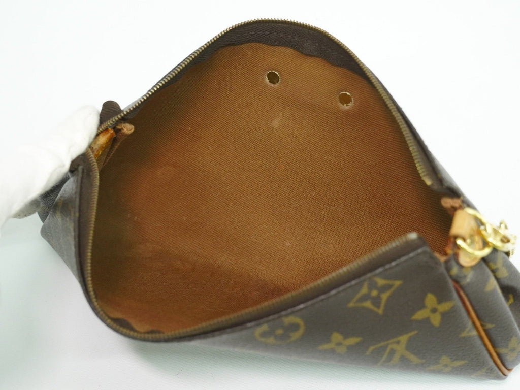 Louis Vuitton Eva Handbag Monogram Canvas Brown Canvas Clutche & Pouche Bag