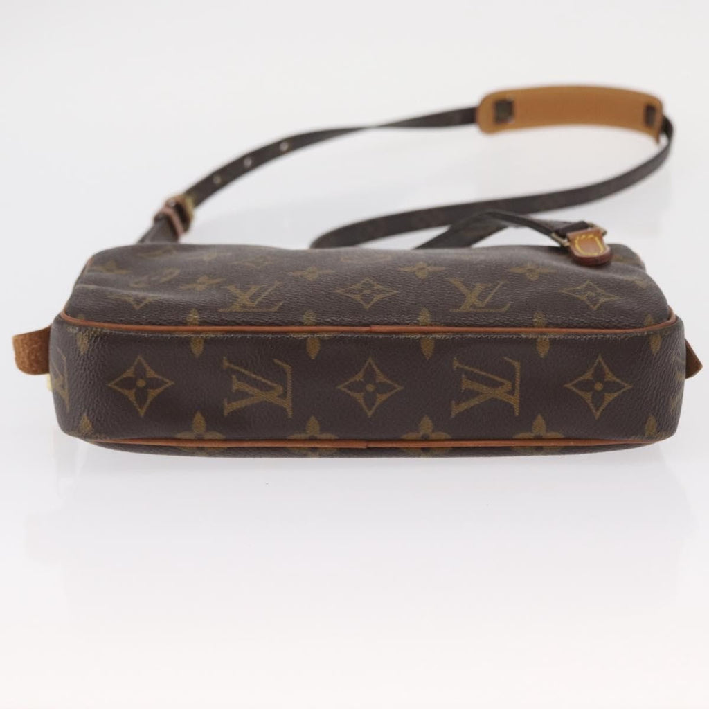 Louis Vuitton Pochette Marly Bandouliere Bag Monogram Canvas Brown Canvas Shoulder Bag