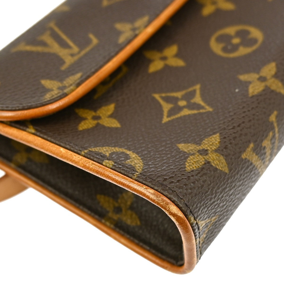 Louis Vuitton Florentine Waist Bag Monogram Canvas Brown Canvas Clutche & Pouche Bag