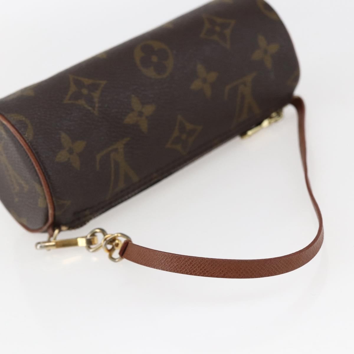 Louis Vuitton Papillon Pochette Monogram Canvas Brown Canvas Clutche & Pouche Bag