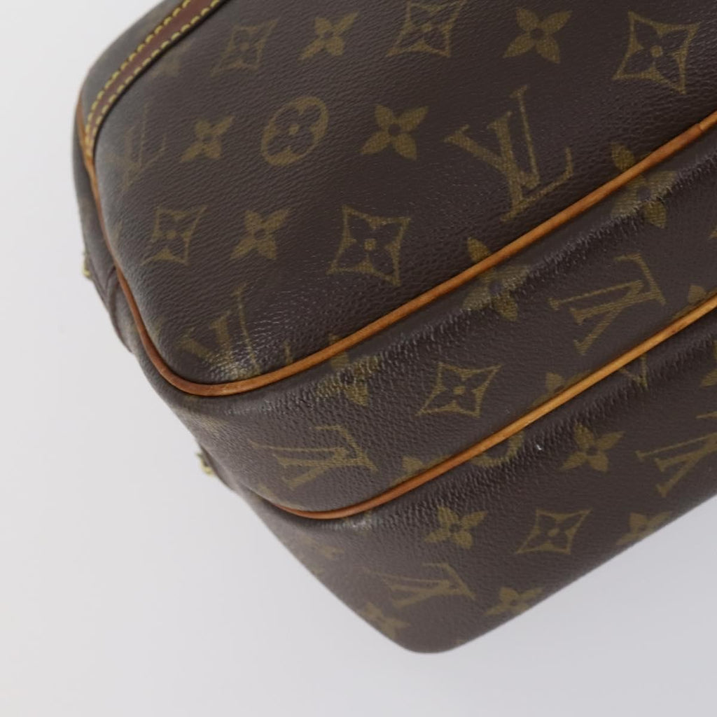 Louis Vuitton Reporter Bag Monogram Canvas Brown Canvas Shoulder Bag