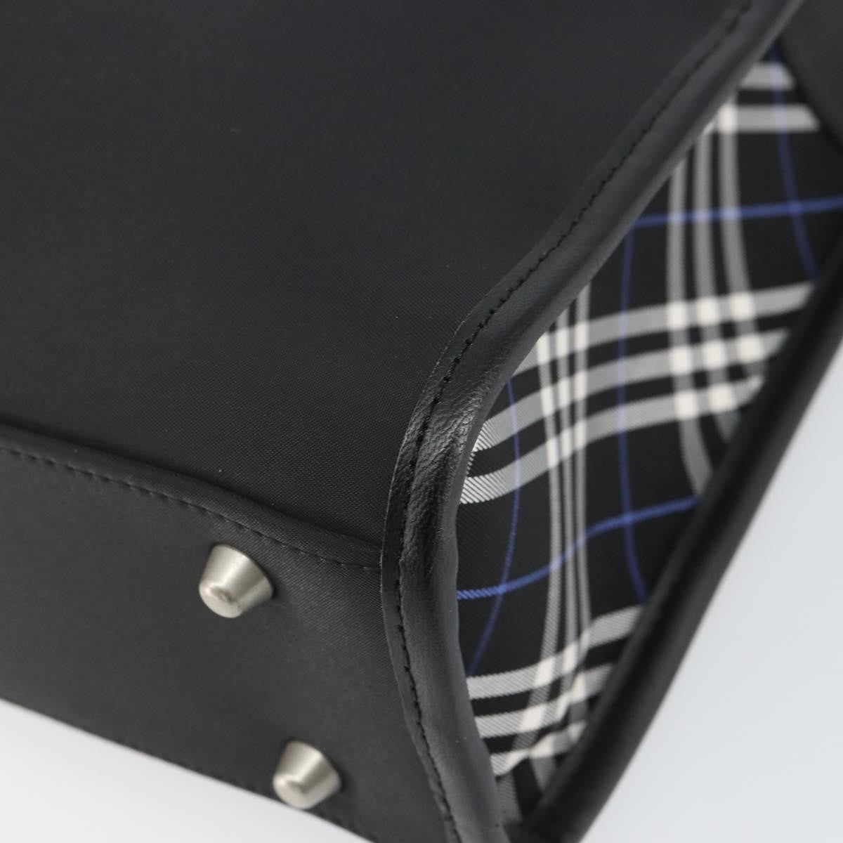 Burberry Black Label Business Bag Nylon Black Nylon Handbag