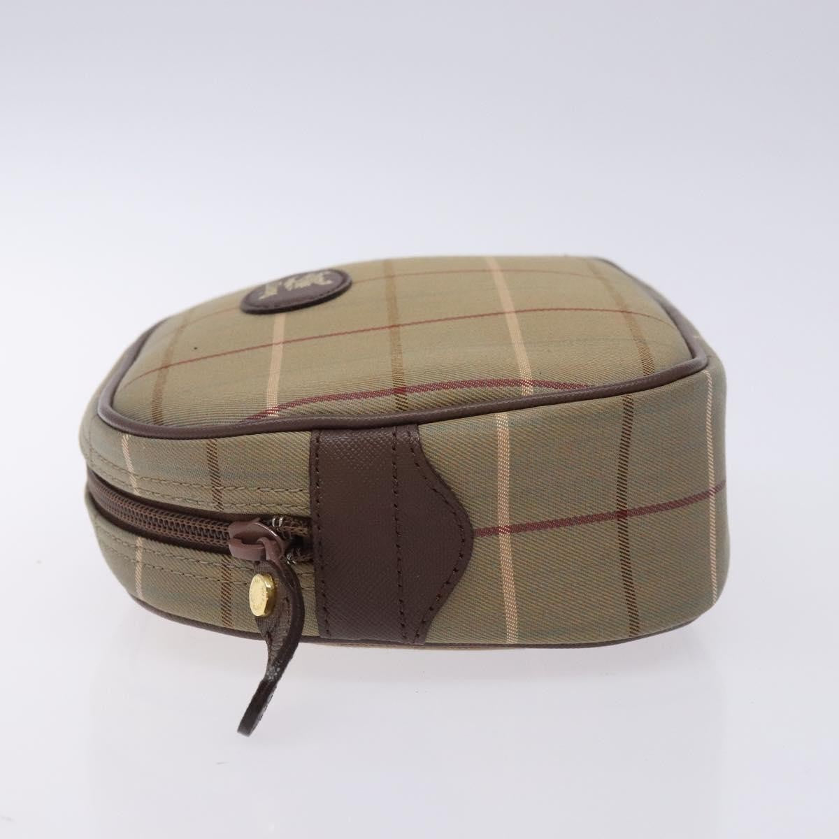 Burberry Nova Check Pochette Canvas Beige Canvas Clutche & Pouche Bag