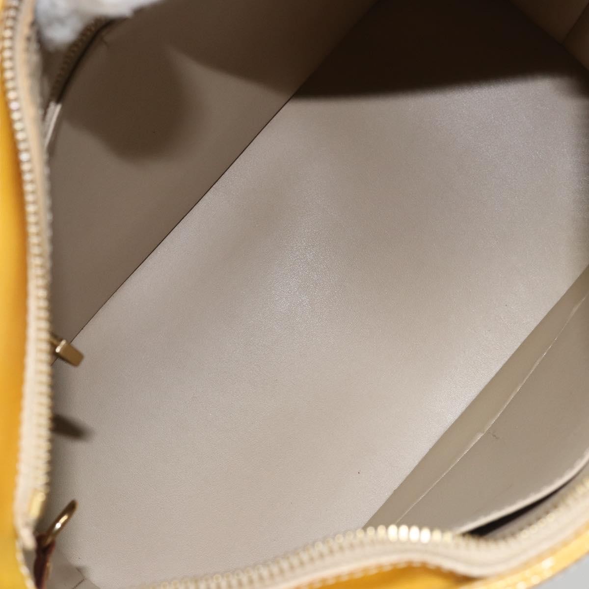 Louis Vuitton Houston Handbag Monogram Vernis Beige Patent_Leather Tote Bag
