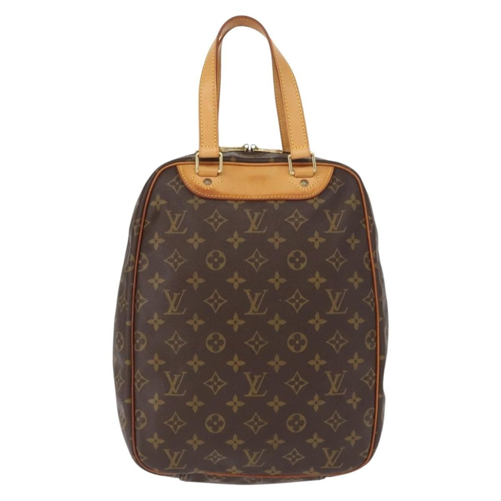 Louis Vuitton Excursion Handbag Monogram Canvas Brown Canvas Handbag