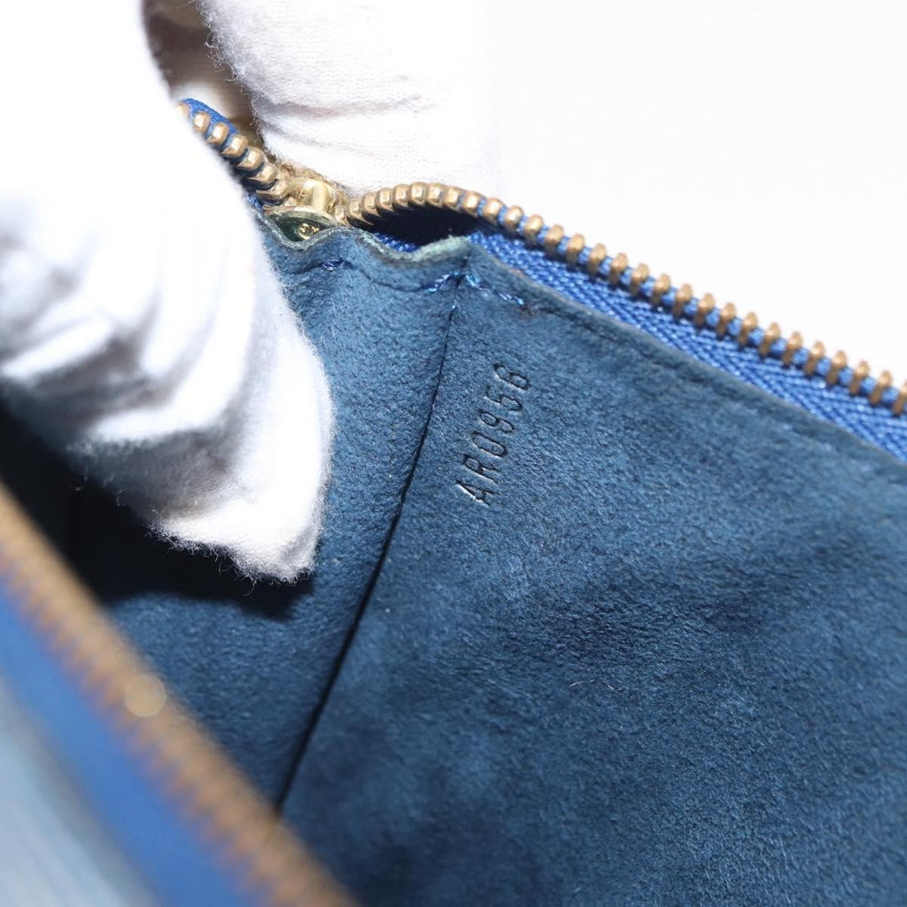 Louis Vuitton Pochette Accessoires Epi Leather Blue Leather Clutche & Pouche Bag