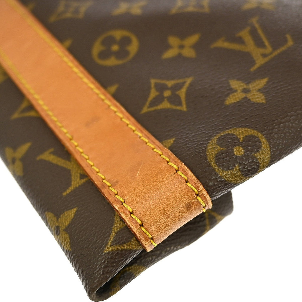 Louis Vuitton Keepall Bag Monogram Canvas Brown Canvas Travel Bag
