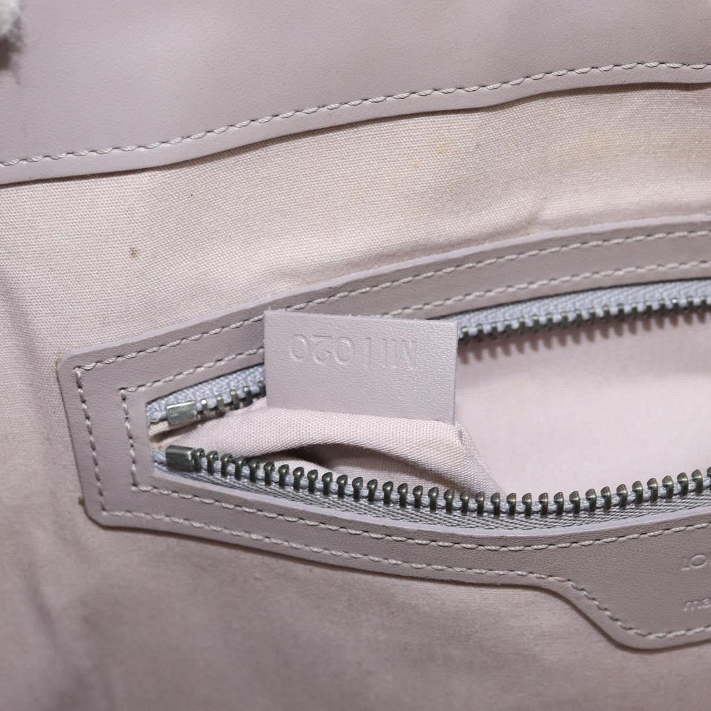 Louis Vuitton Saint Tropez Handbag Epi Leather Gray Leather Shoulder Bag