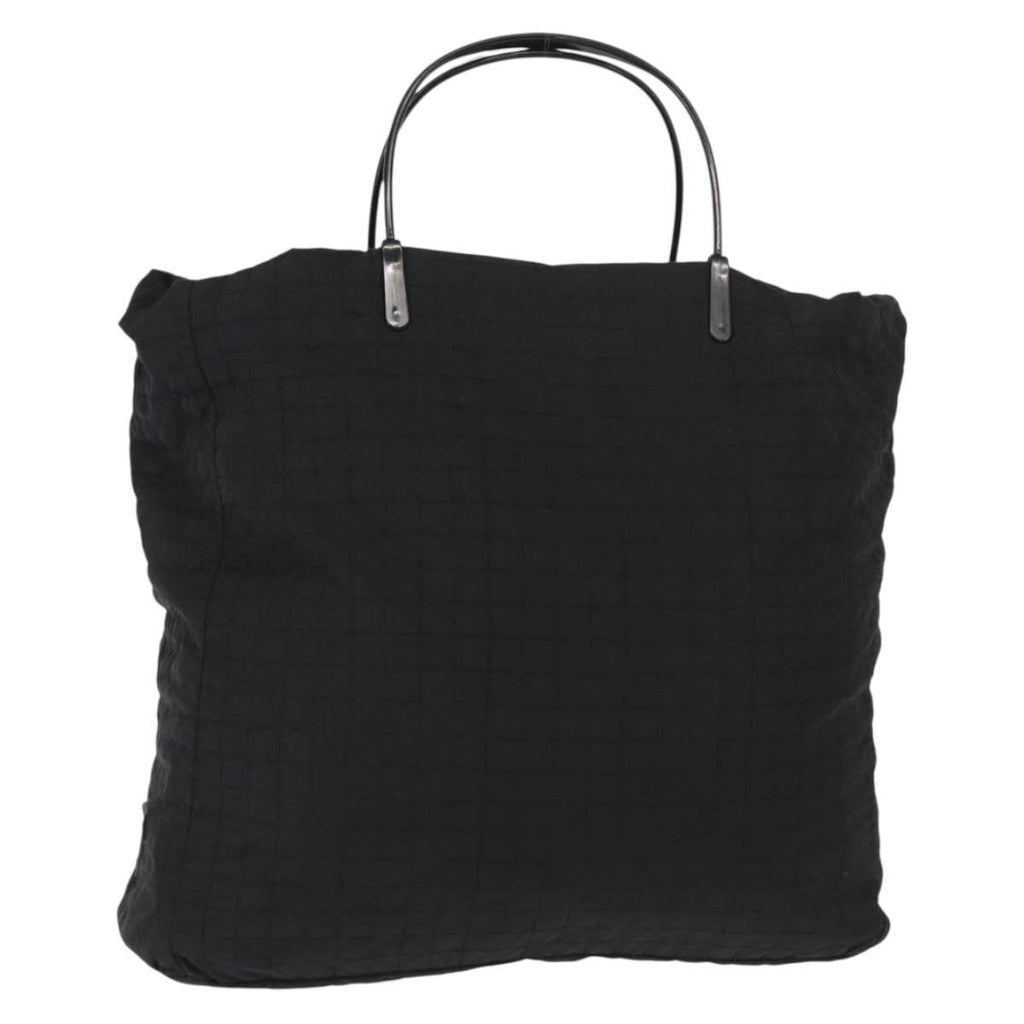 Prada Vintage Handbag Tessuto Black Nylon Handbag