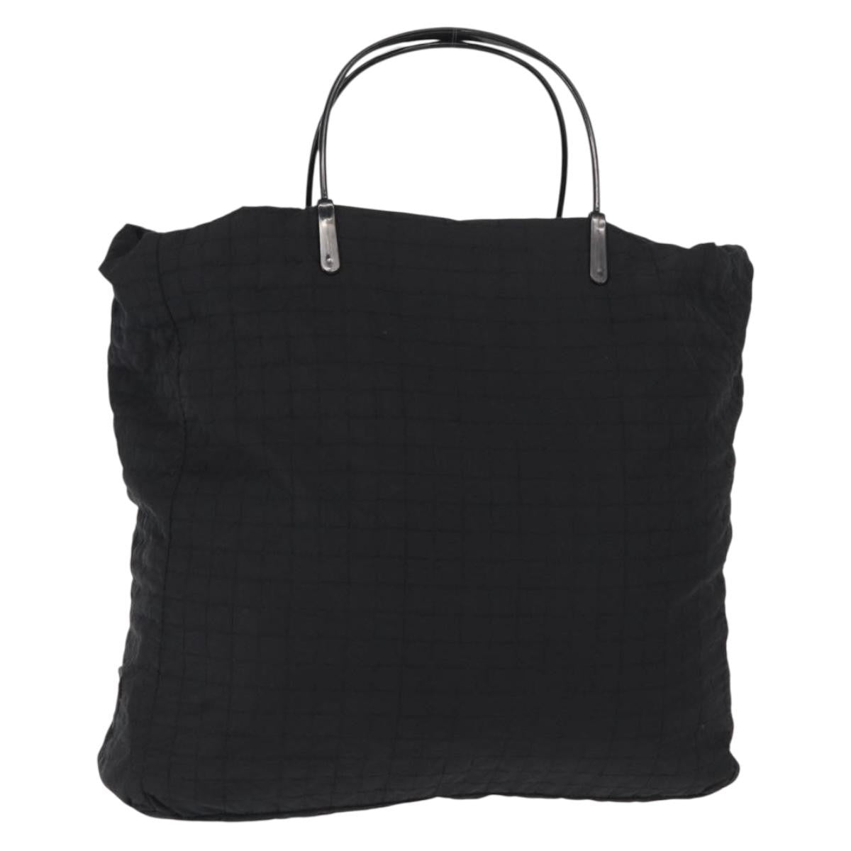 Prada Vintage Handbag Tessuto Black Nylon Handbag