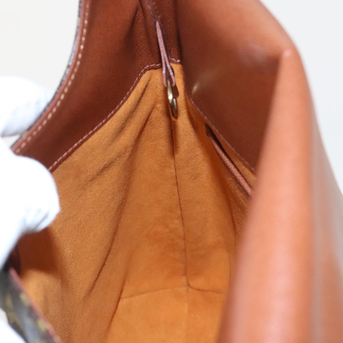 Louis Vuitton Musette Handbag Monogram Canvas Brown Canvas Bag