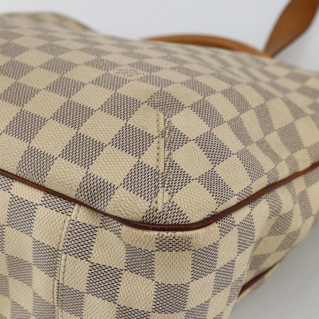 Louis Vuitton Soffi Handbag Damier Beige Canvas Handbag