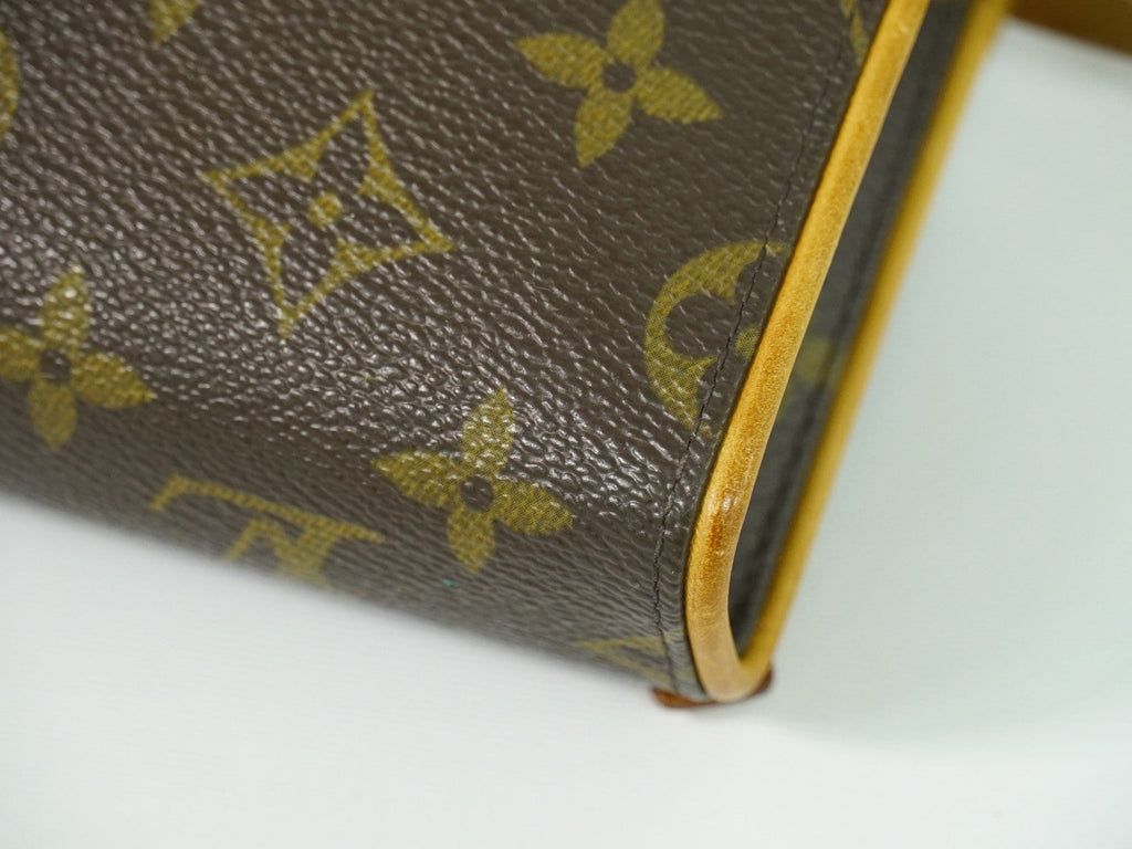 Louis Vuitton Florentine Waist Bag Monogram Canvas Brown Canvas Shoulder Bag