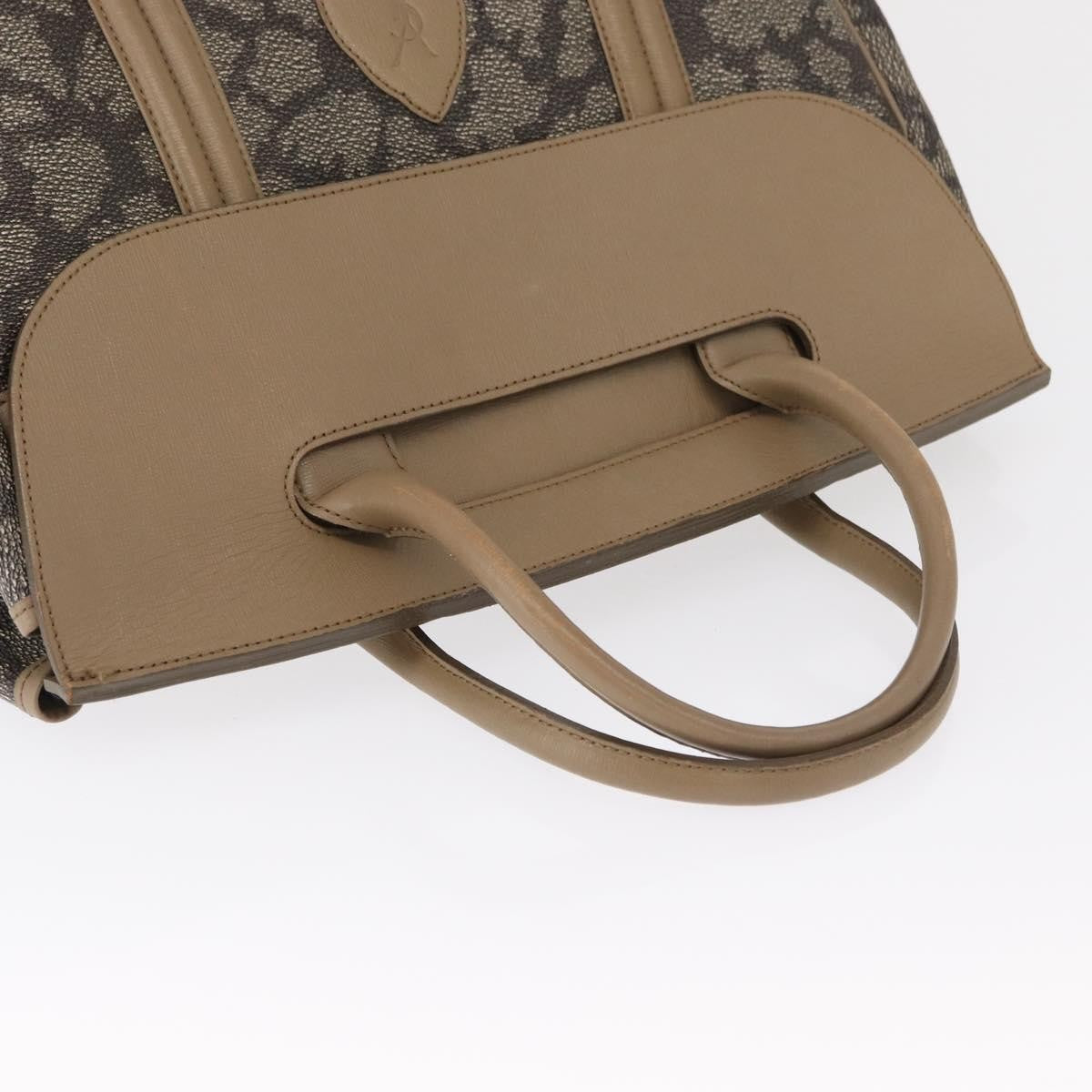 Saint Laurent Vintage Handbag Pvc Leather Gray Pvc Handbag (Pre-Owned)