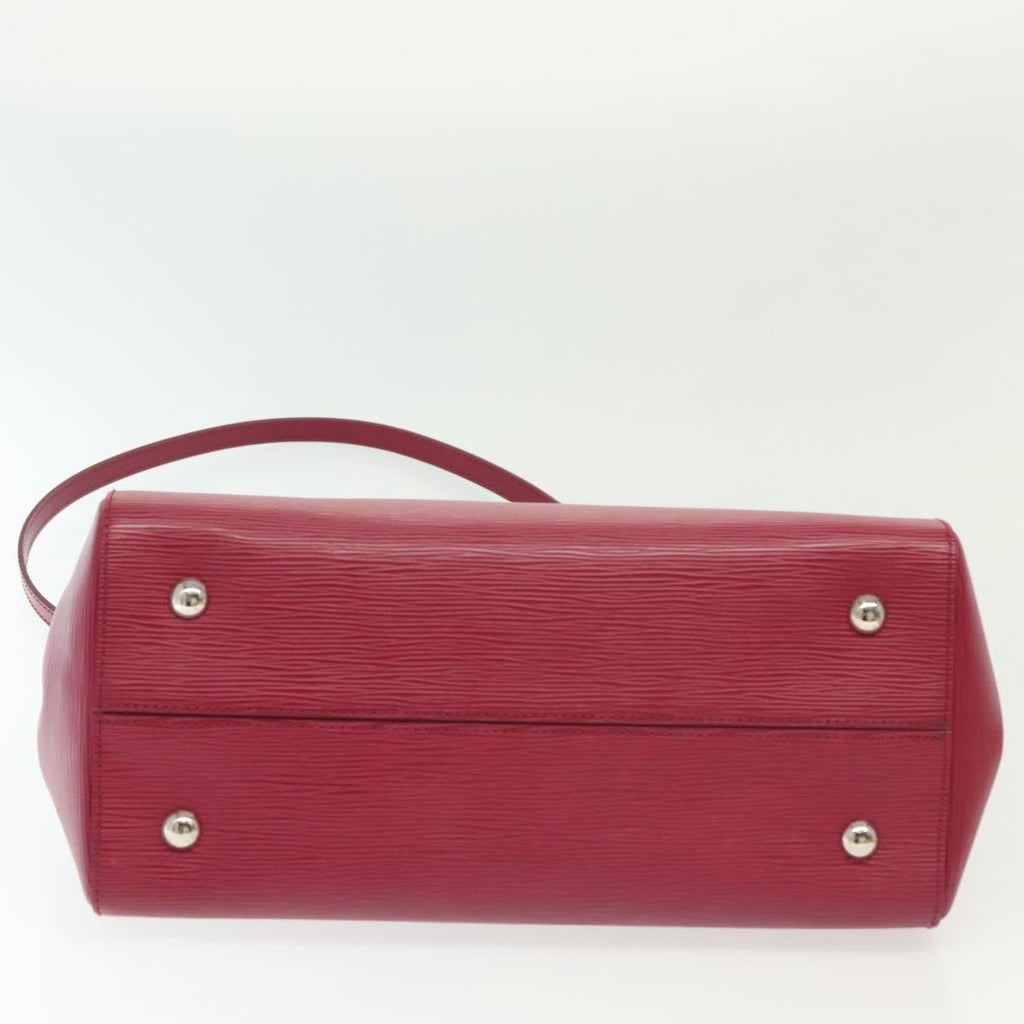 Louis Vuitton Marly Handbag Epi Leather Pink Leather Bag