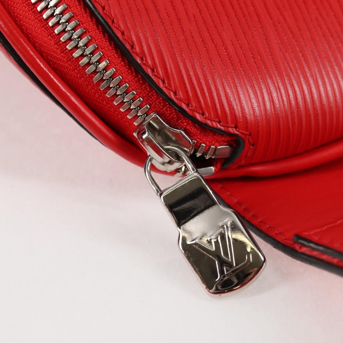Louis Vuitton Louis Vuitton X Supreme Waist Bag Epi Leather Red Leather Clutche & Pouche Bag