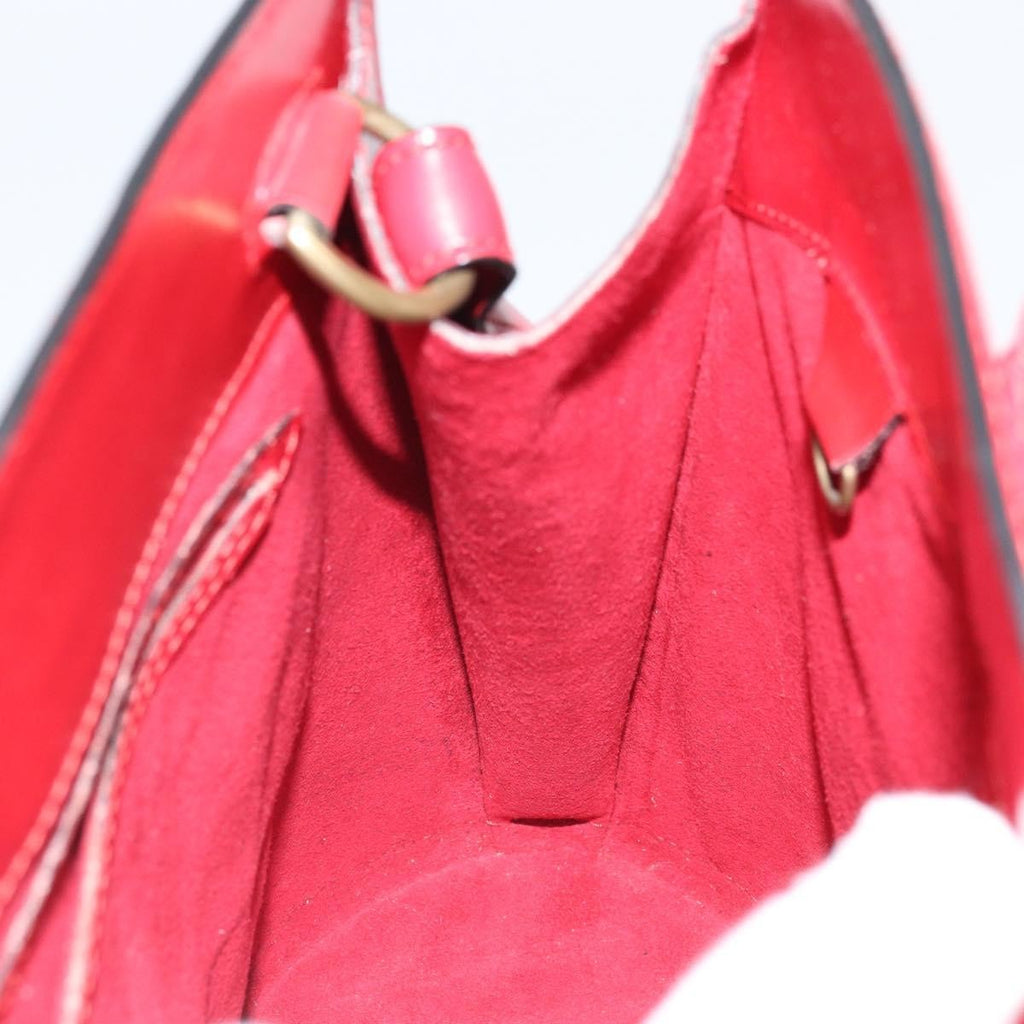 Louis Vuitton Cluny Shoulder Bag Epi Leather Red Leather Shoulder Bag