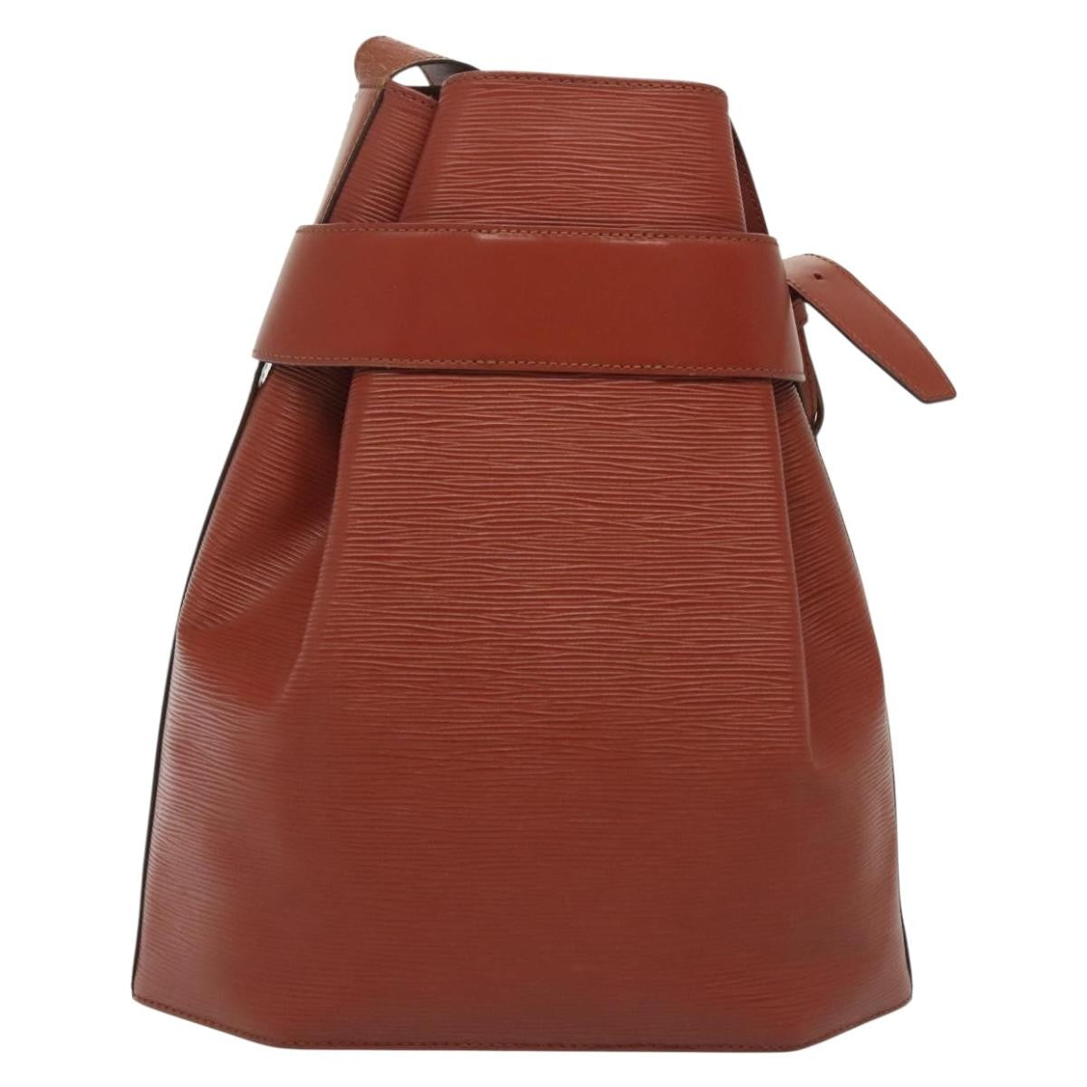Louis Vuitton Vintage Sac D'epaule Handbag Epi Leather Brown Leather Bag