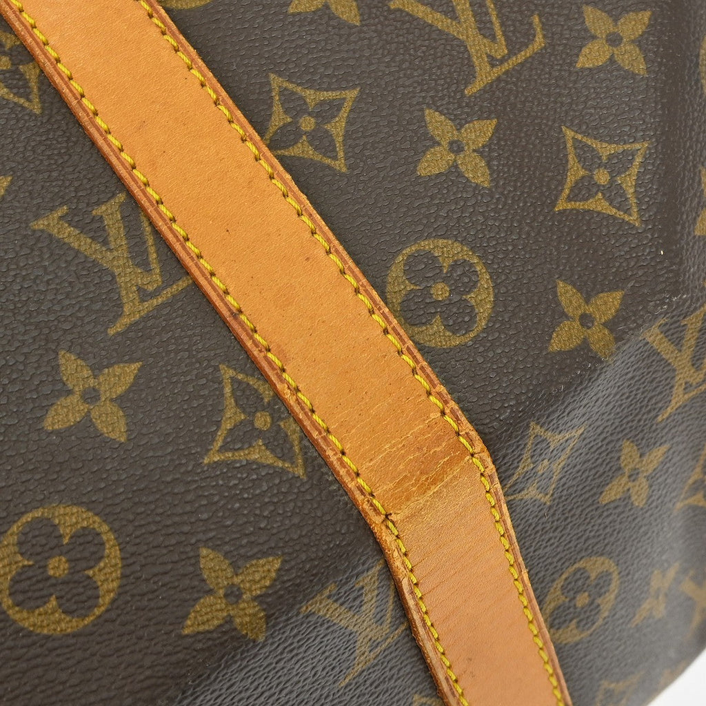 Louis Vuitton Keepall Bag Monogram Canvas Brown Canvas Travel Bag