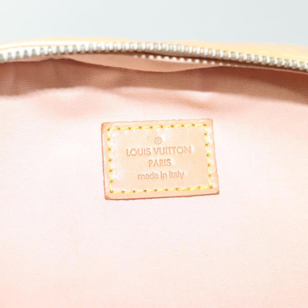 Louis Vuitton Sullivan Handbag Monogram Vernis Pink Patent_Leather Shoulder Bag