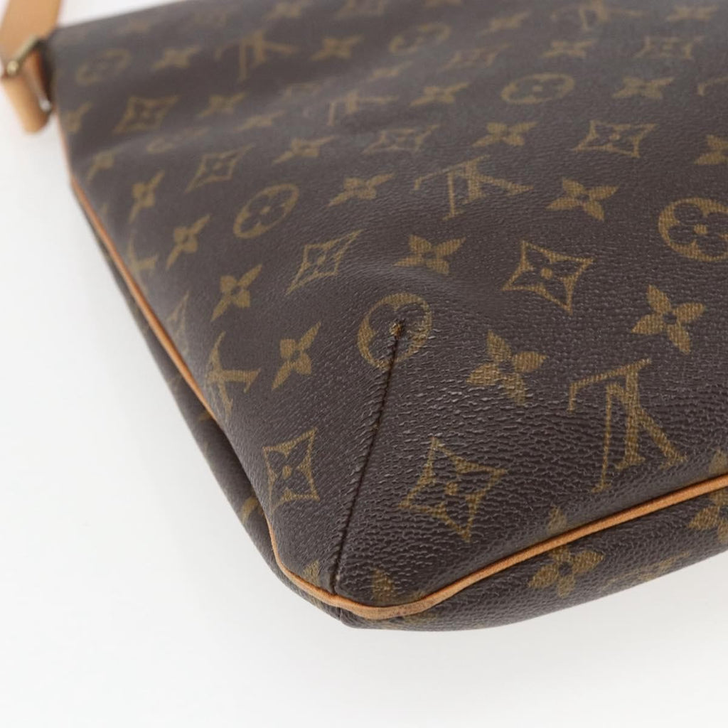 Louis Vuitton Musette Salsa Handbag Monogram Canvas Brown Canvas Shoulder Bag