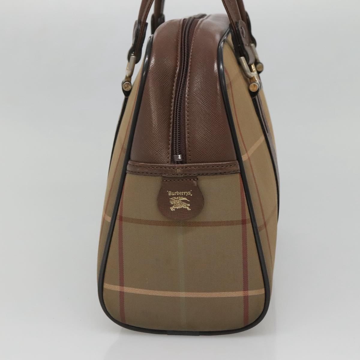 Burberry Nova Check Handbag Nova Check Canvas Beige Canvas Handbag