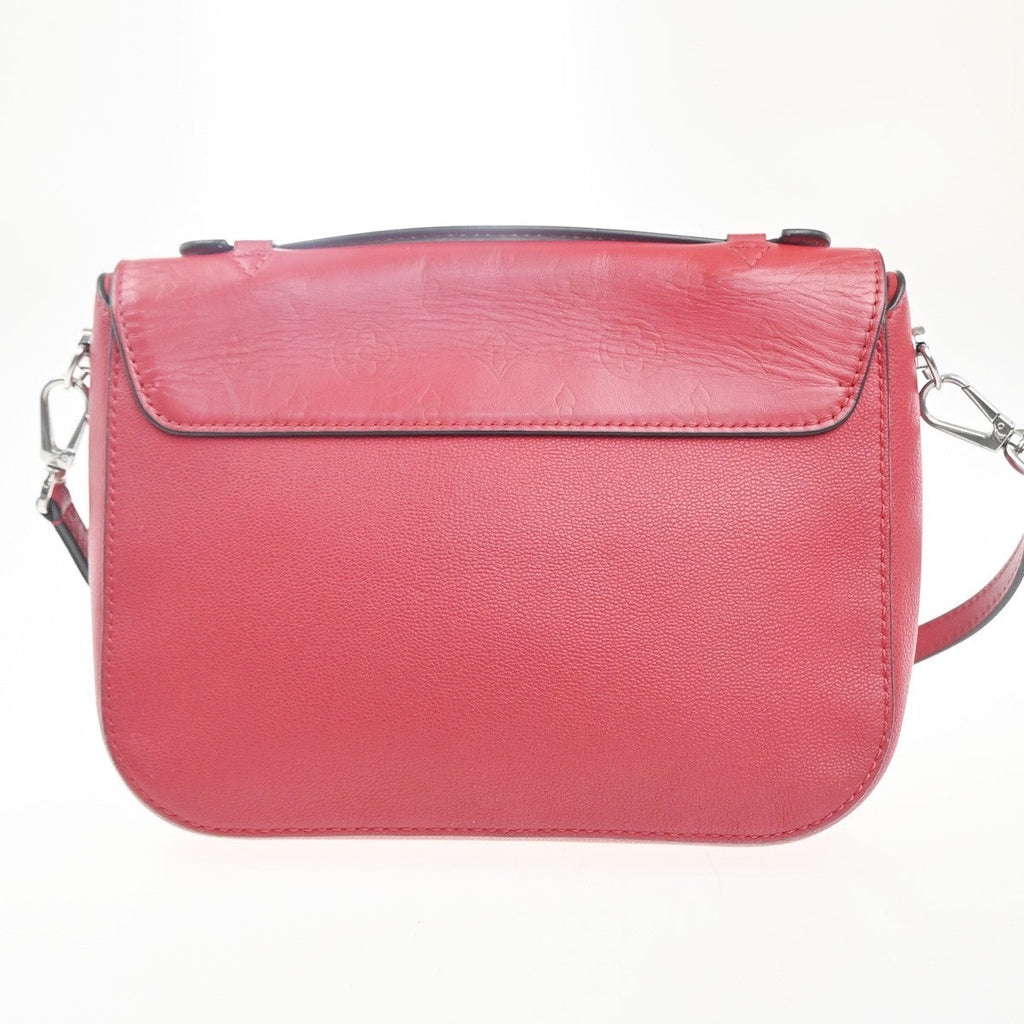 Louis Vuitton Very Messenger Monogram Leather Red Leather Shoulder Bag
