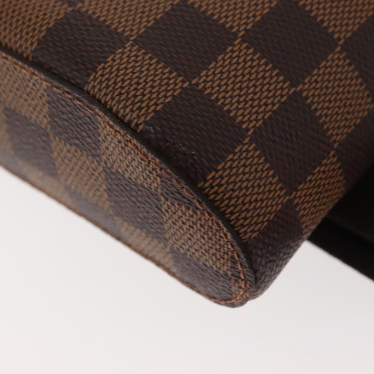 Louis Vuitton Geronimos Waist Bag Damier Brown Canvas Shoulder Bag