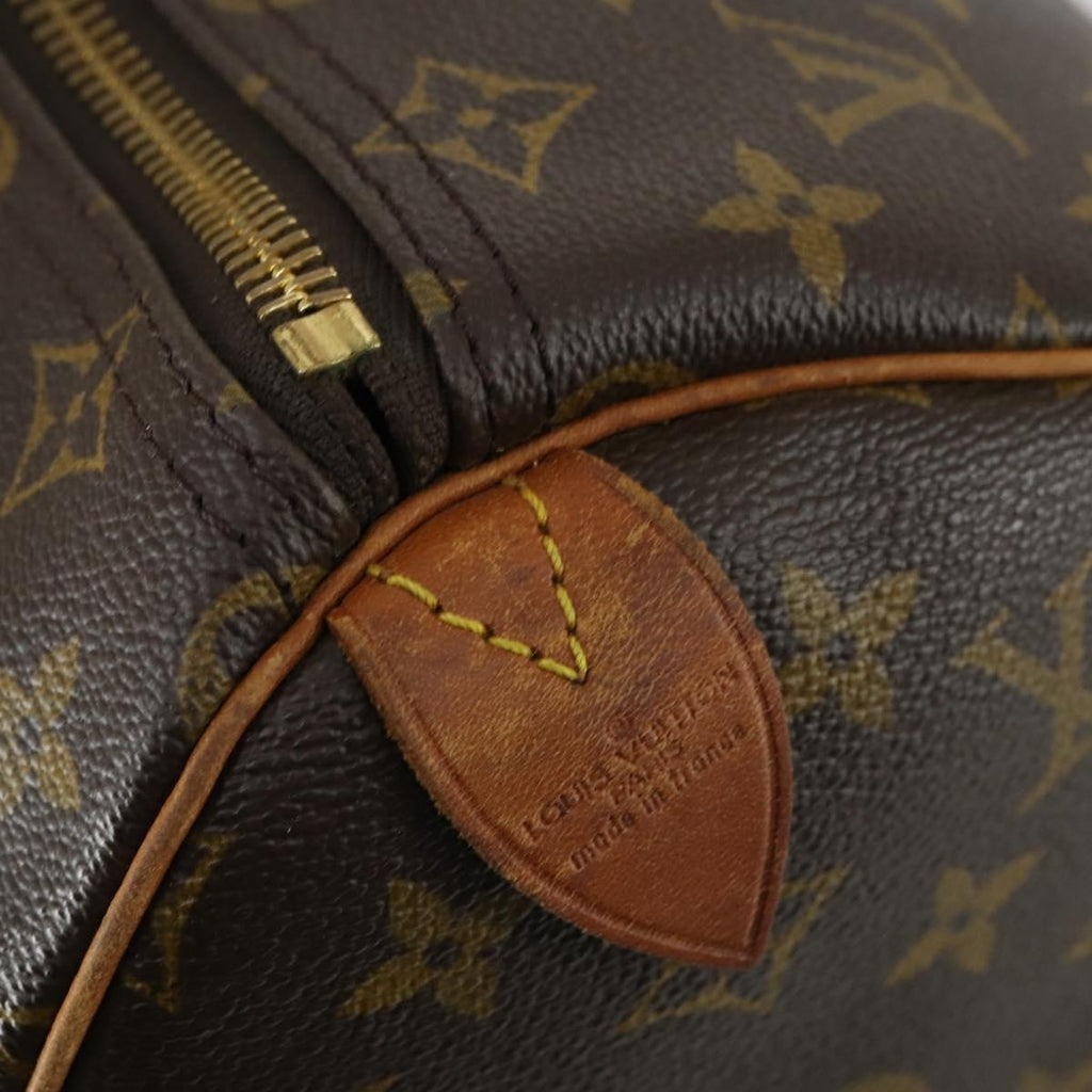 Louis Vuitton Keepall Bag Monogram Canvas Brown Canvas Travel Bag