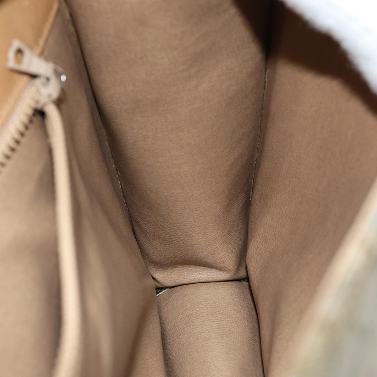 Celine C Macadam Shoulder Bag Canvas Beige Canvas Shoulder Bag Bag