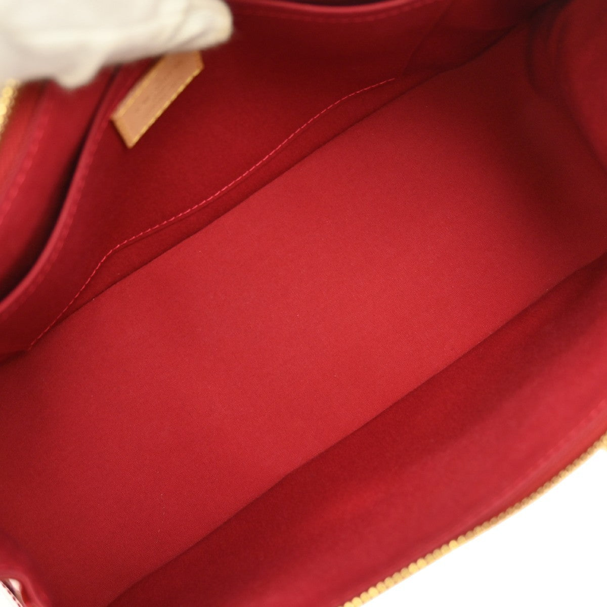 Louis Vuitton Rosewood Avenue Handbag Monogram Vernis Red Patent_Leather Handbag