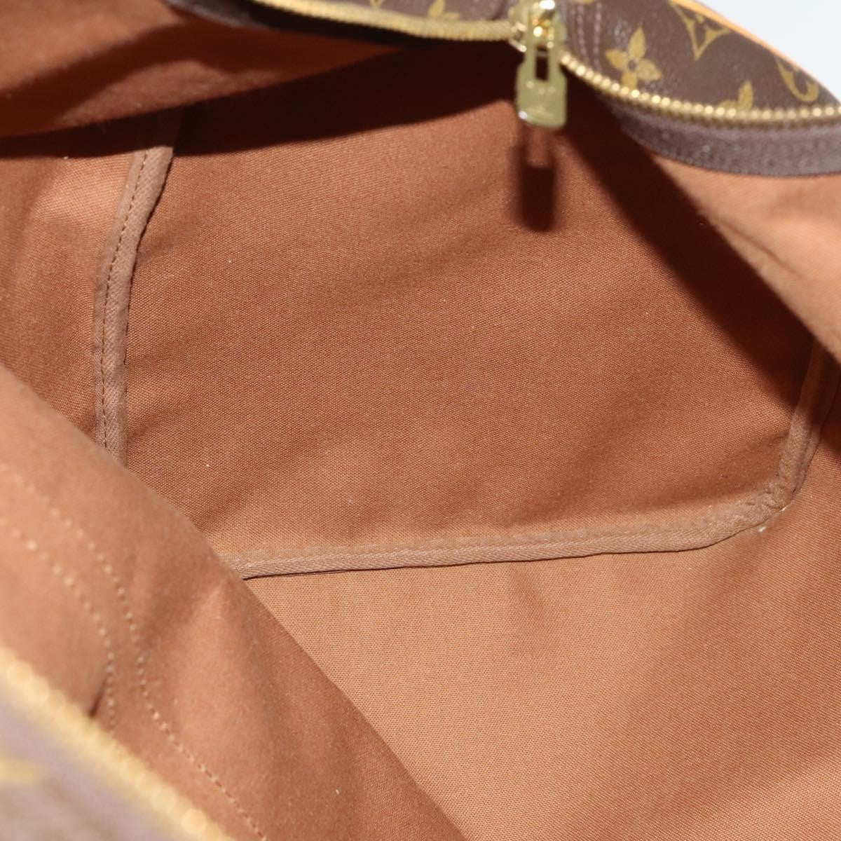Louis Vuitton Keepall Bag Monogram Canvas Brown Canvas Travel Bag