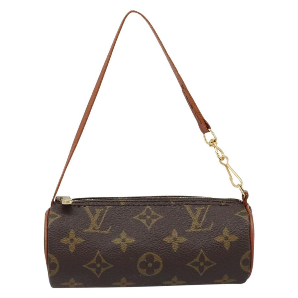 Louis Vuitton Papillon Pochette Monogram Canvas Brown Canvas Clutche & Pouche Bag