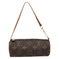 Louis Vuitton Papillon Pochette Monogram Canvas Brown Canvas Clutche & Pouche Bag