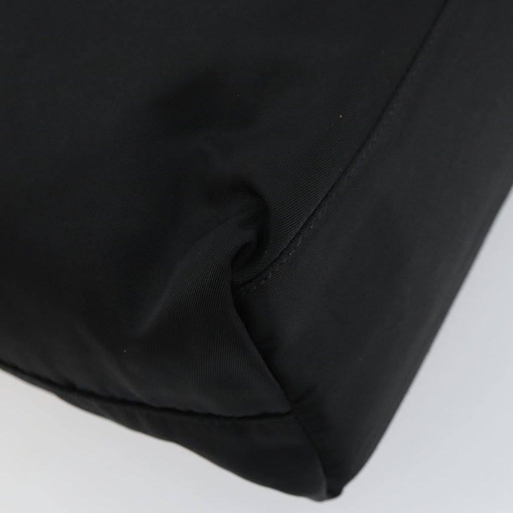 Prada Vintage Zip Tote Tessuto Black Nylon Tote Bag Bag