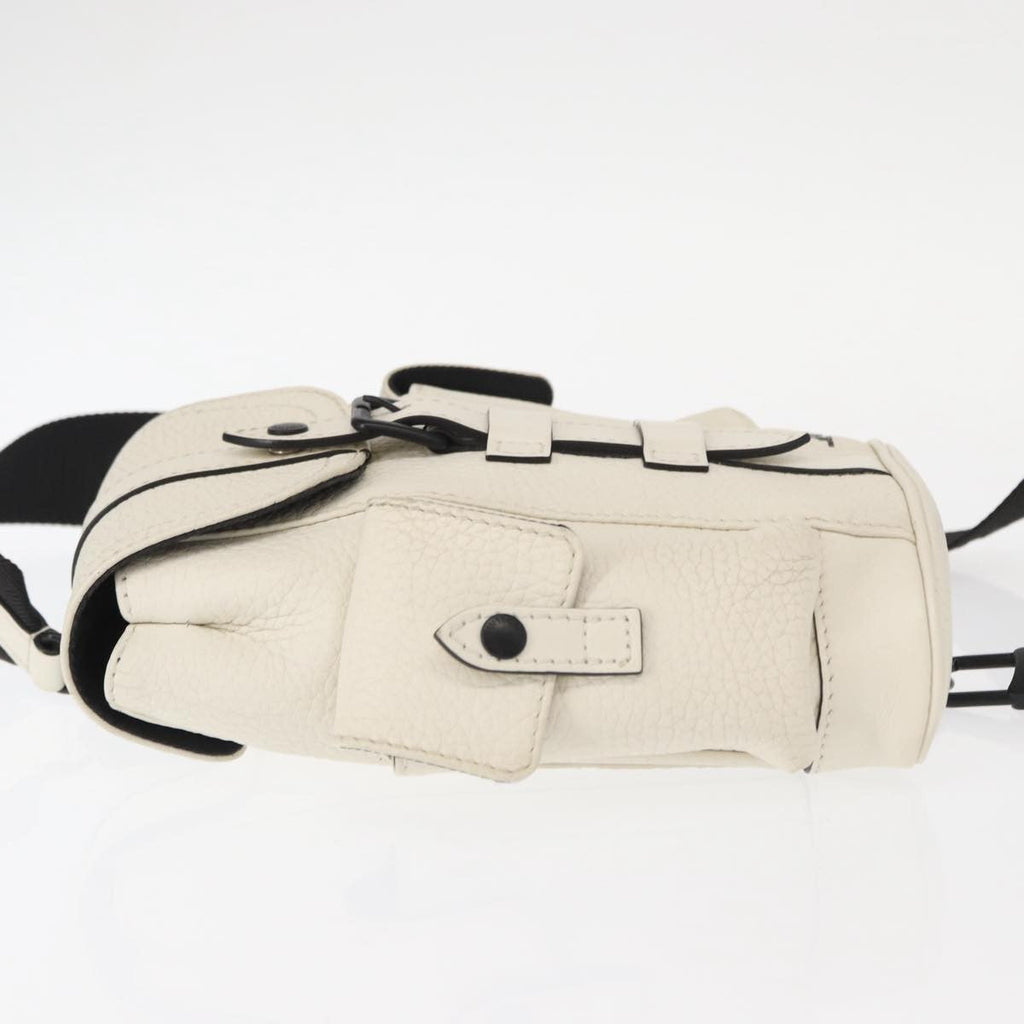 Louis Vuitton Christopher Backpack Taurillon Leather White Leather Shoulder Bag