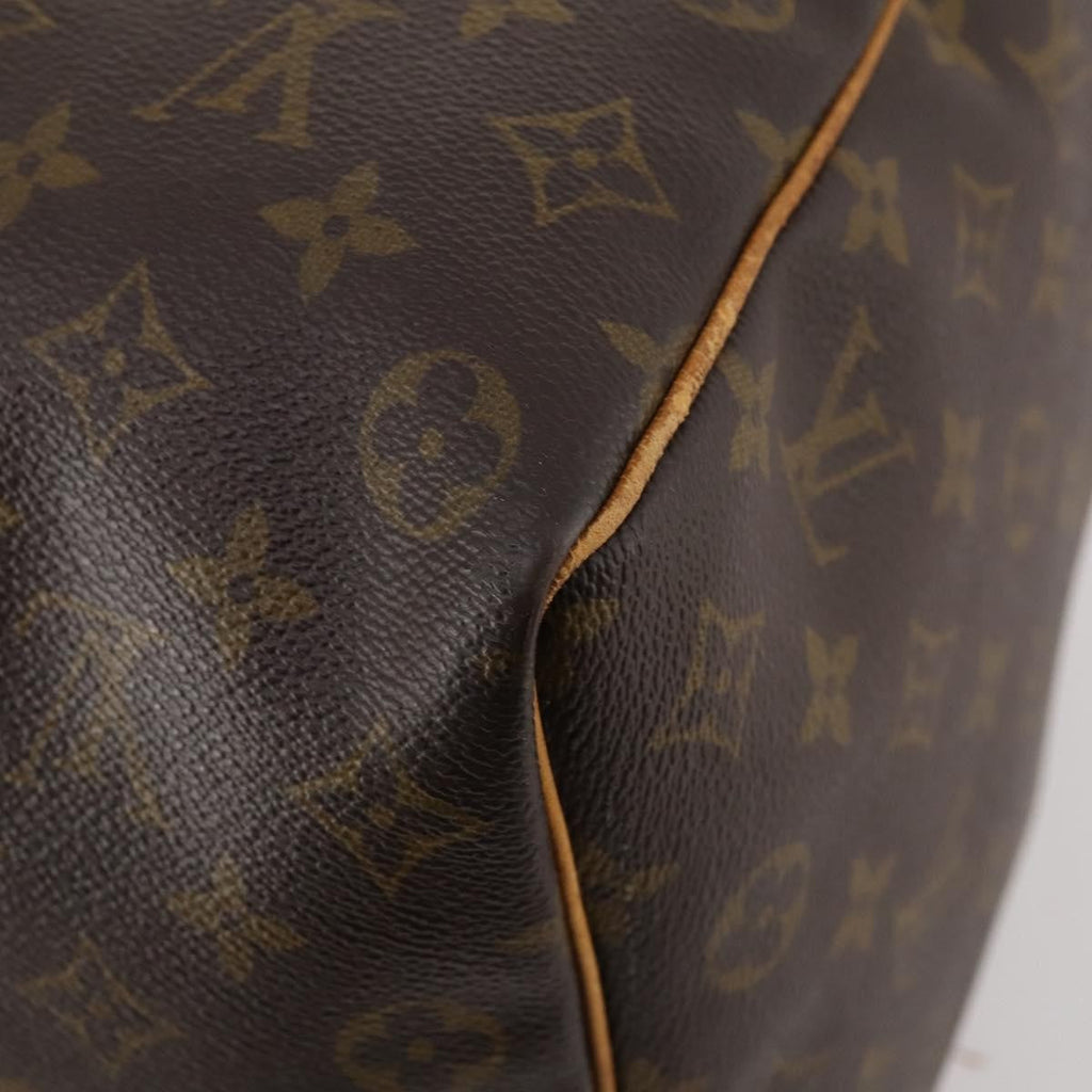 Louis Vuitton Keepall Bag Monogram Canvas Brown Canvas Travel Bag