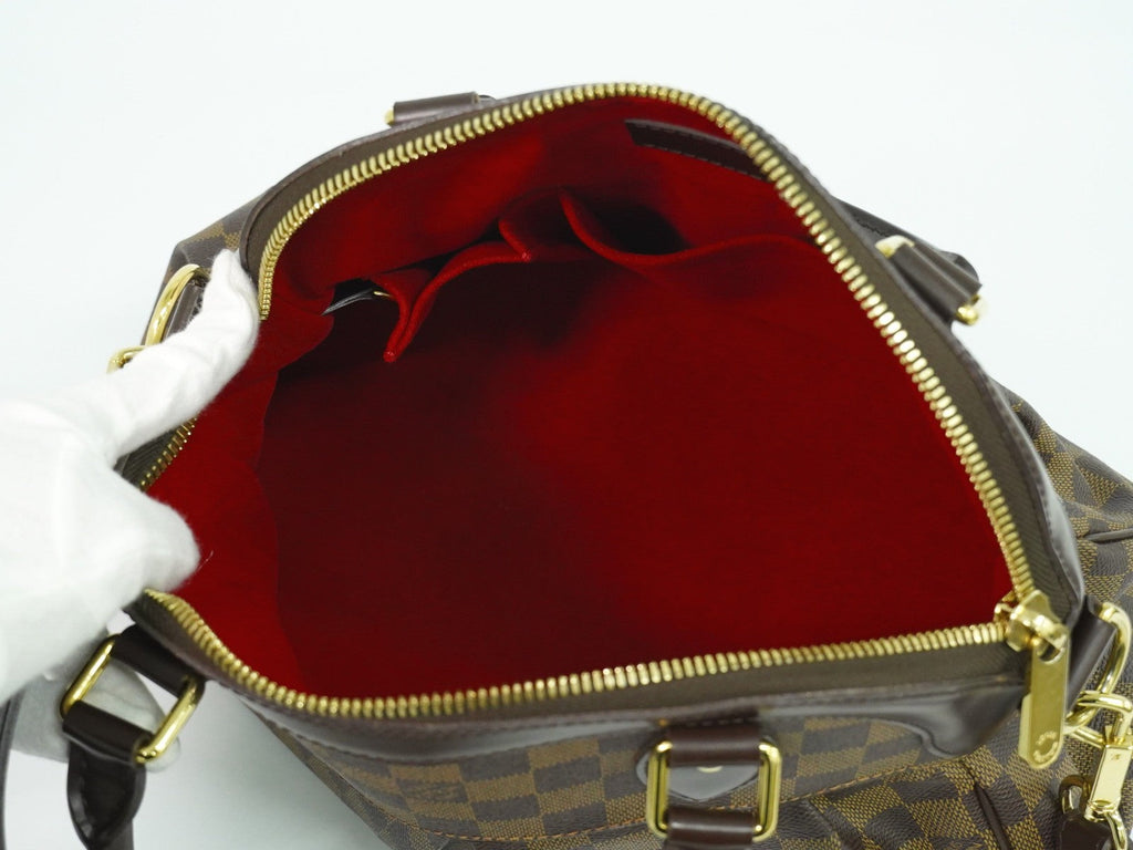 Louis Vuitton Trevi Handbag Damier Brown Canvas Handbag