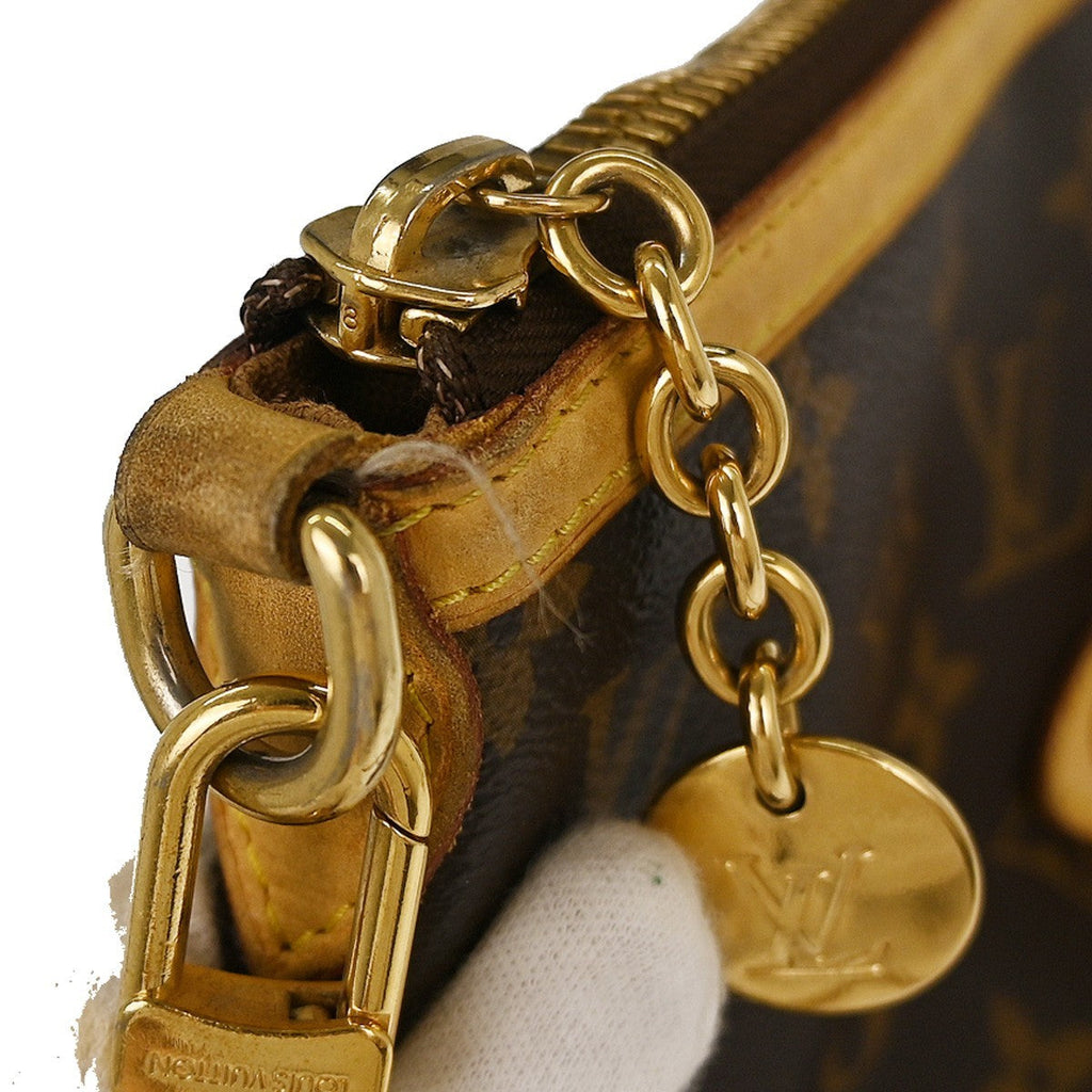 Louis Vuitton Palermo Handbag Monogram Canvas Brown Canvas Tote Bag