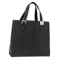 Burberry Vintage Handbag Leather Black Leather Handbag