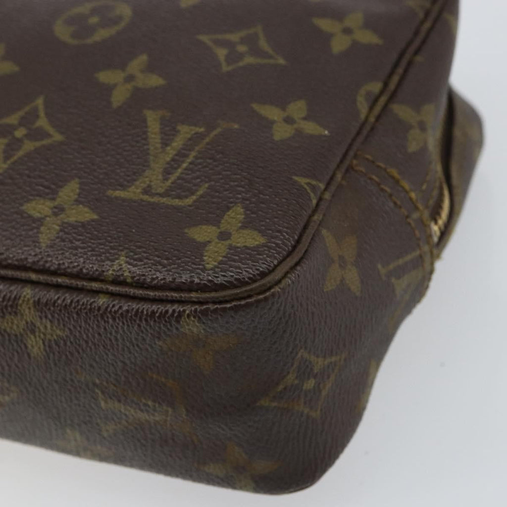 Louis Vuitton Trousse Toilette Monogram Canvas Brown Canvas Clutche & Pouche Bag