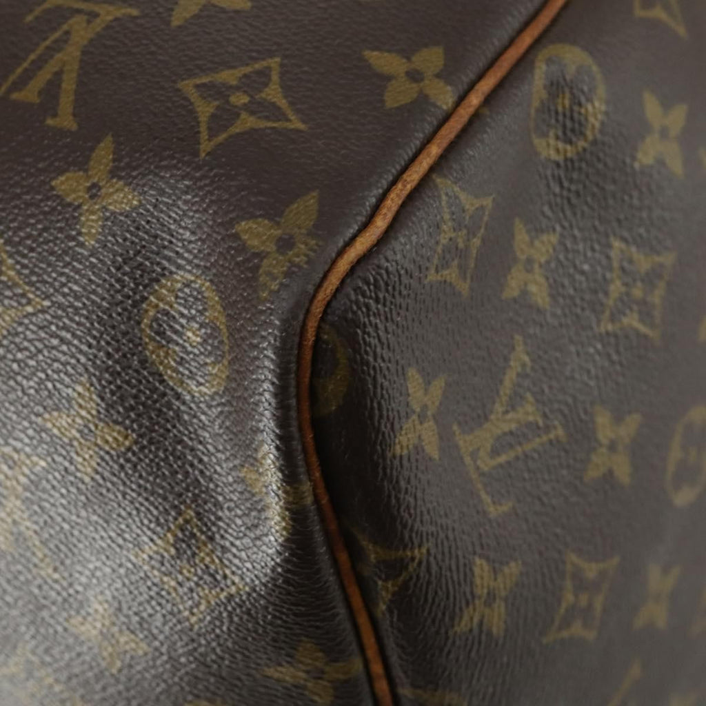 Louis Vuitton Keepall Bag Monogram Canvas Brown Canvas Travel Bag