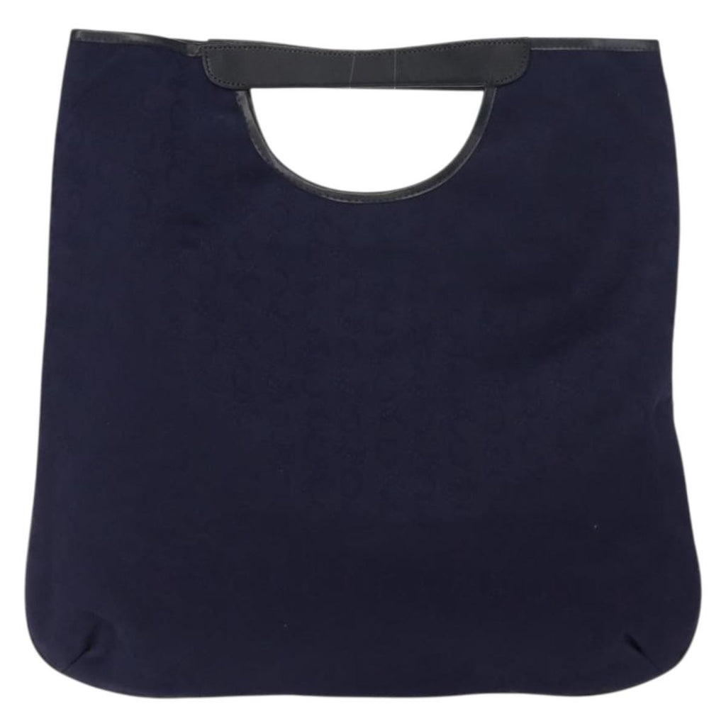 Celine C Sulky Handbag Suede Navy Suede Handbag