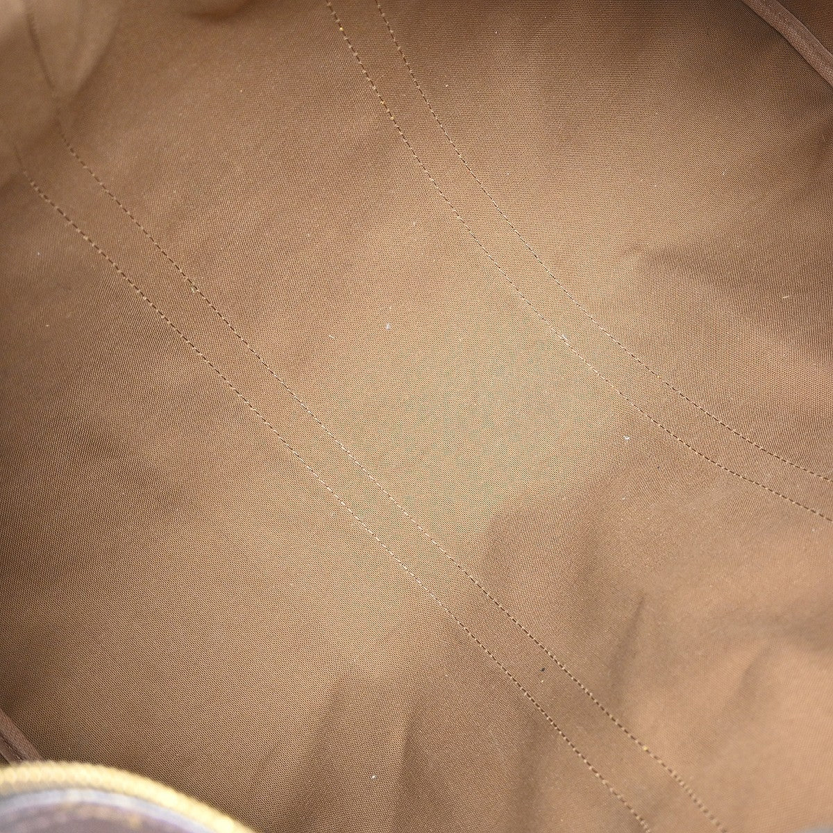 Louis Vuitton Keepall Bag Monogram Canvas Brown Canvas Travel Bag